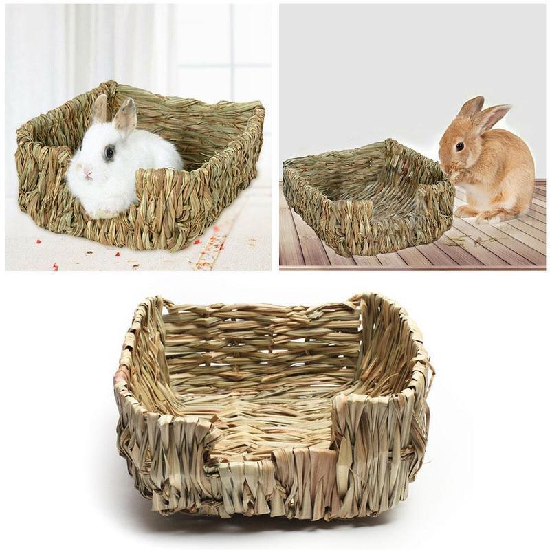 Natural Straw Cozy Bed & Hideaway